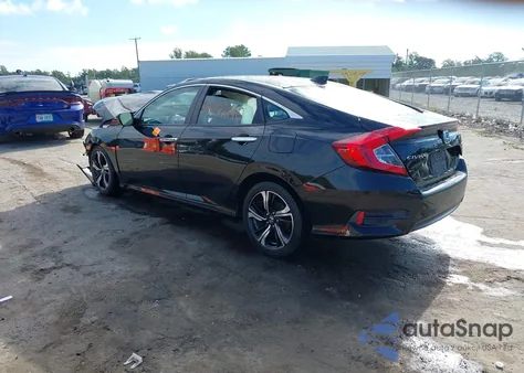 2017 Honda Civic Touring из США, поврежденный, VIN 19XFC1F96HE010323